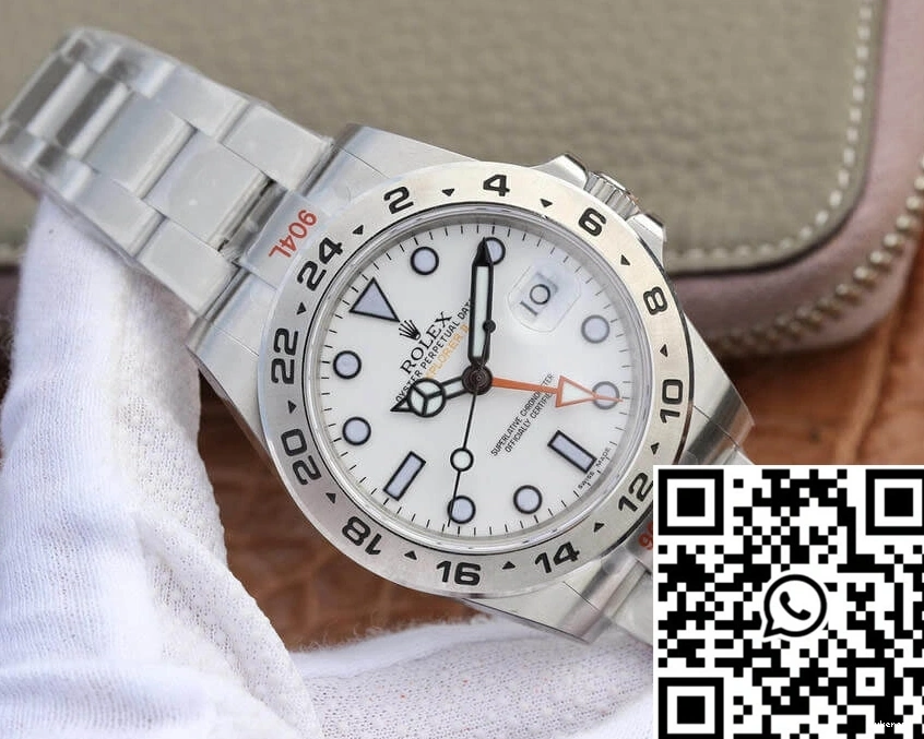 Explorer White Factory GM M216570-0001 Stainless Rolex Steel V4 Dial 0123